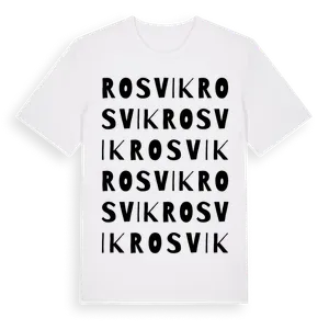 Rosvik ordlek t-shirt – ekologisk bomull t-shirt från Pinshirt