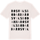 Vintage White t-shirt med Rosviksbodarna ordlek t-shirt