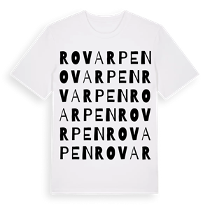 Rovarpen ordlek t-shirt – ekologisk bomull t-shirt från Pinshirt
