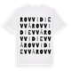 Rovvidievvá ordlek t-shirt