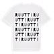 Ruutti ordlek t-shirt