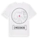 White t-shirt med S Mosebacke t-shirt