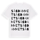 Sågdammet ordlek t-shirt