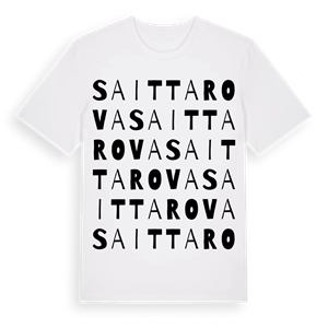 Saittarova ordlek t-shirt – ekologisk bomull t-shirt från Pinshirt