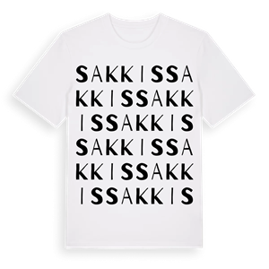 Sakkis ordlek t-shirt – ekologisk bomull t-shirt från Pinshirt