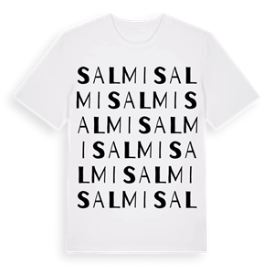 Salmi ordlek t-shirt – ekologisk bomull t-shirt från Pinshirt