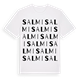 Salmi ordlek t-shirt