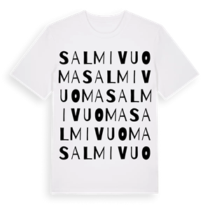 Salmivuoma ordlek t-shirt – ekologisk bomull t-shirt från Pinshirt