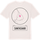 Vintage White t-shirt med Santasaari t-shirt