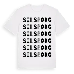 Selsborg ordlek t-shirt – ekologisk bomull t-shirt från Pinshirt