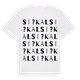 Si?kal ordlek t-shirt