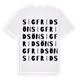 Sigfridsön ordlek t-shirt