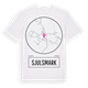 White t-shirt med Sjulsmark t-shirt