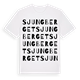 Sjungberget ordlek t-shirt
