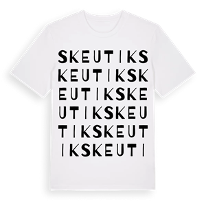 Skeutik ordlek t-shirt – ekologisk bomull t-shirt från Pinshirt