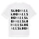 Skoghall ordlek t-shirt