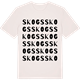 Vintage White t-shirt med Skogs ordlek t-shirt