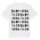 Skomanskälen ordlek t-shirt