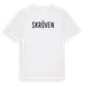 White t-shirt med Skröven i Sverige t-shirt