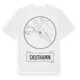 White t-shirt med Skuthamn t-shirt