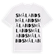 Småland ordlek t-shirt