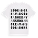 Södra Norravan ordlek t-shirt