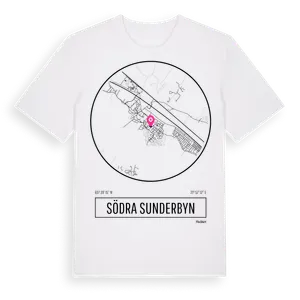 Södra Sunderbyn t-shirt – ekologisk bomull t-shirt från Pinshirt