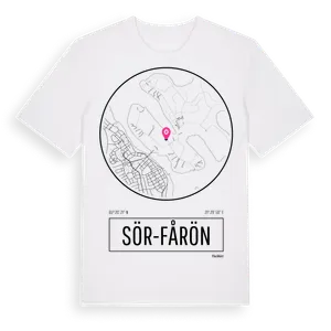Sör-Fårön t-shirt – ekologisk bomull t-shirt från Pinshirt