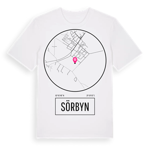 Sörbyn t-shirt – ekologisk bomull t-shirt från Pinshirt