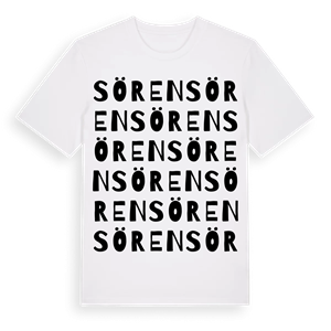 Sören ordlek t-shirt – ekologisk bomull t-shirt från Pinshirt