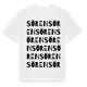 White t-shirt med Sören ordlek t-shirt