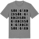 Mid Heather Gray t-shirt med Sörigården ordlek t-shirt