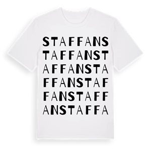 Staffan ordlek t-shirt – ekologisk bomull t-shirt från Pinshirt