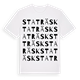 Staträsk ordlek t-shirt