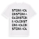 Stenbacken ordlek t-shirt