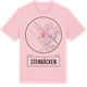 Pink Cotton t-shirt med Stenbäcken t-shirt