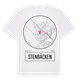 White t-shirt med Stenbäcken t-shirt