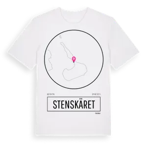 Stenskäret t-shirt – ekologisk bomull t-shirt från Pinshirt