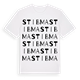 Stibma ordlek t-shirt
