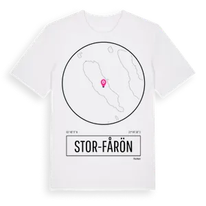 Stor-Fårön t-shirt – ekologisk bomull t-shirt från Pinshirt