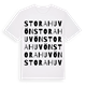 Stora Huvön ordlek t-shirt