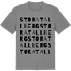 Mid Heather Gray t-shirt med Stora Tallberg ordlek t-shirt