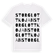 Storglottkojan ordlek t-shirt