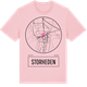Pink Cotton t-shirt med Storheden t-shirt