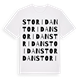 Storidan ordlek t-shirt