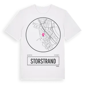 Storstrand t-shirt – ekologisk bomull t-shirt från Pinshirt