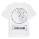 White t-shirt med Storstrand t-shirt