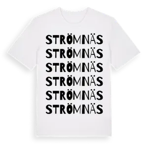 Strömnäs ordlek t-shirt – ekologisk bomull t-shirt från Pinshirt