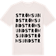 Vintage White t-shirt med Strömsund ordlek t-shirt