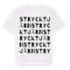 Strycktjärn ordlek t-shirt